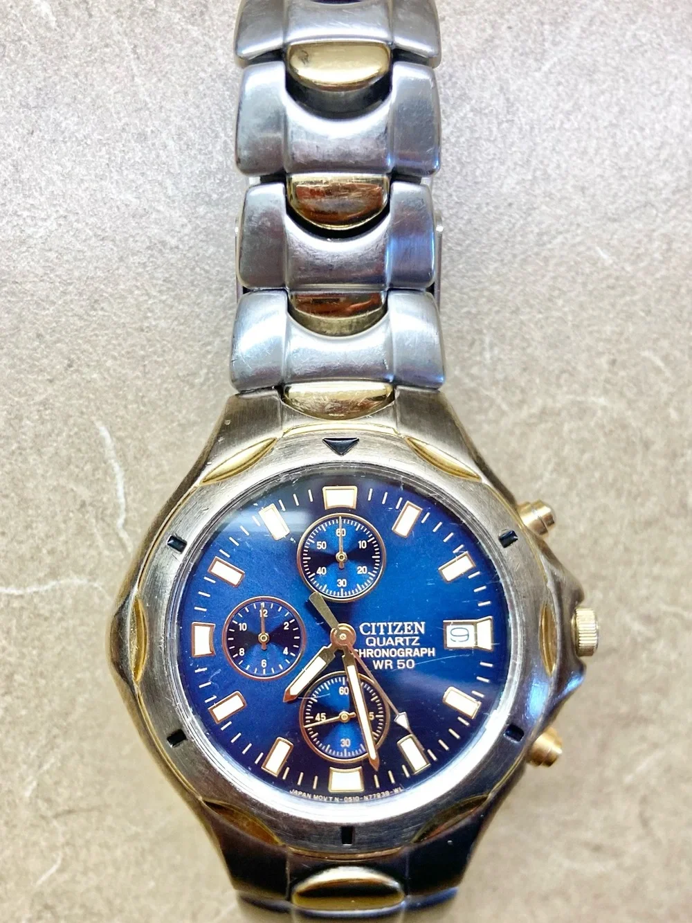 Citizen chronograph deep